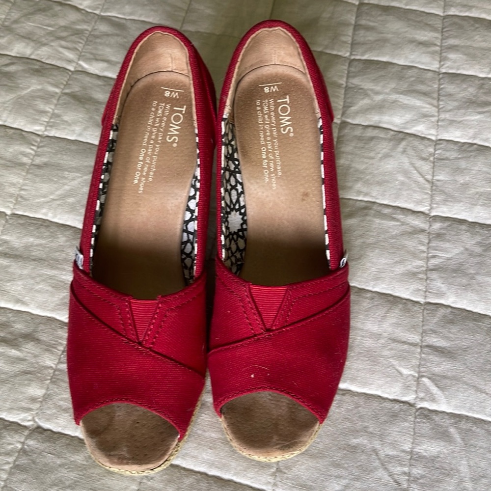 Toms wedge espadrille